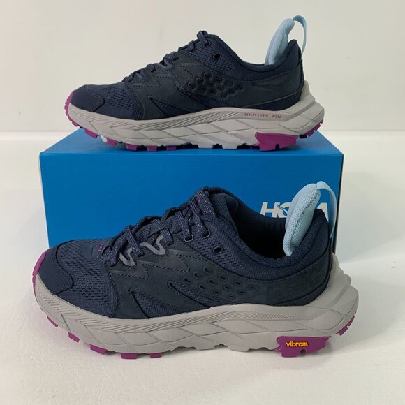 Hoka Women's Shoes Anacapa Breeze Low Top Sneaker Blue Size 7 B - Picture 2 of 7